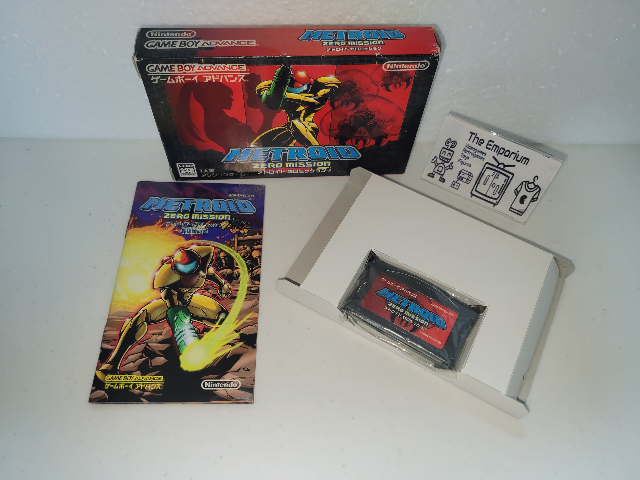 Metroid: Zero Mission - Nintendo GBA GameBoy Advance – The