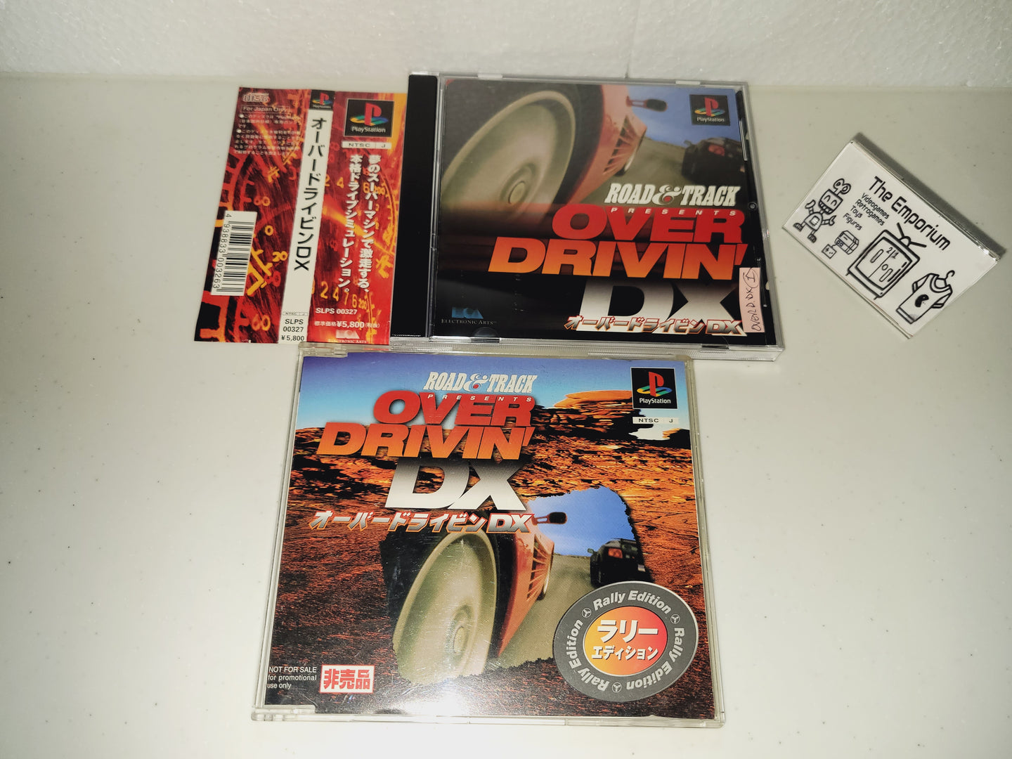 Overdrive DX + Rally Edition - Sony PS1 Playstation