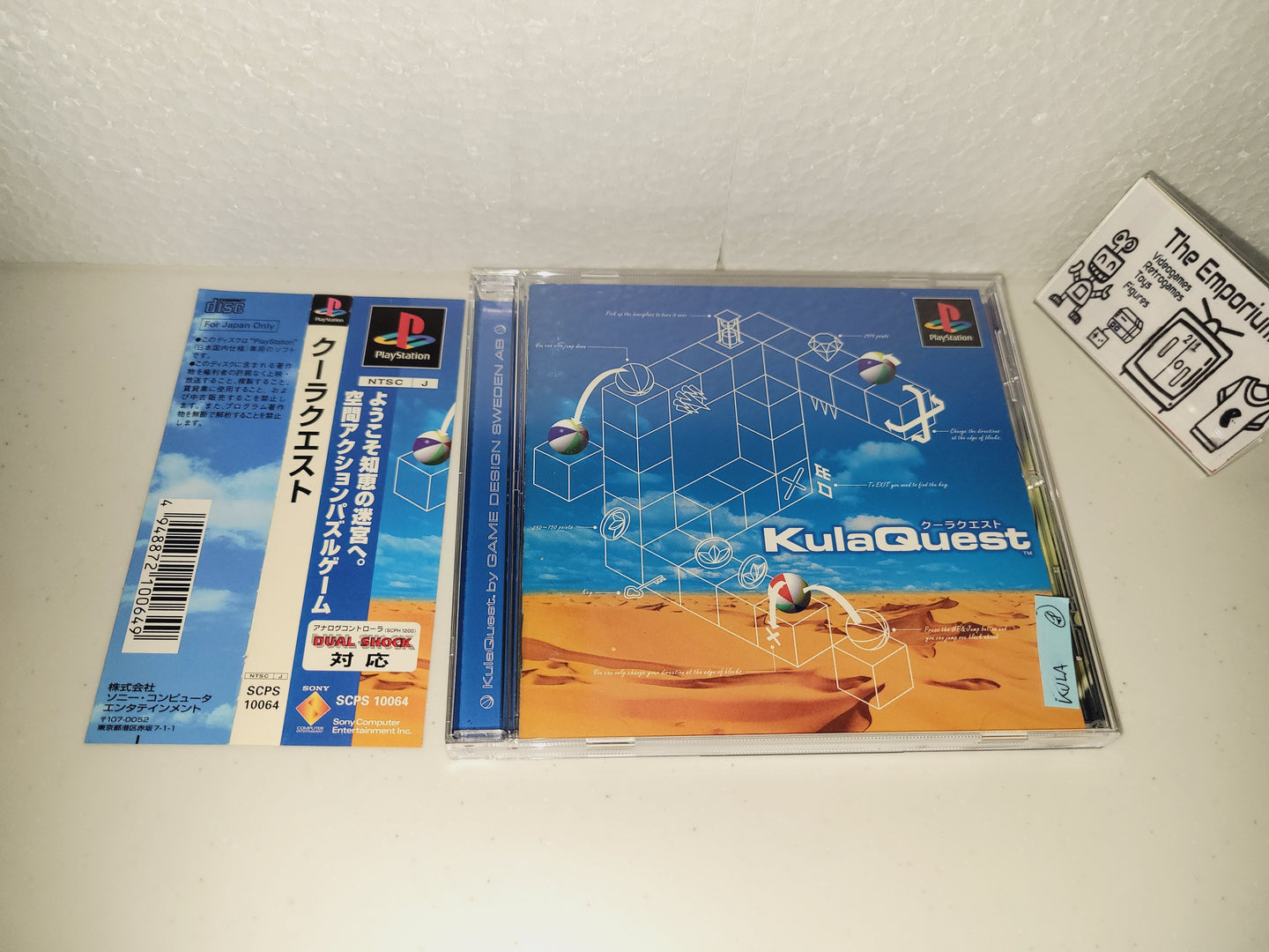 KulaQuest / kula World - Sony PS1 Playstation