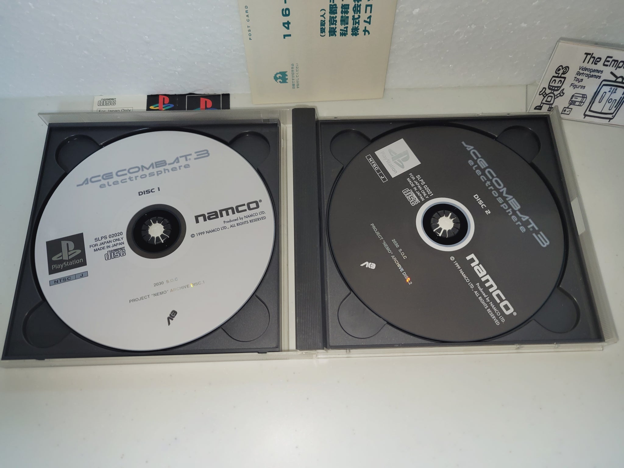Ace Combat 3 Original [JAPONÊS] - PS1 ONE - Sebo dos Games - Games