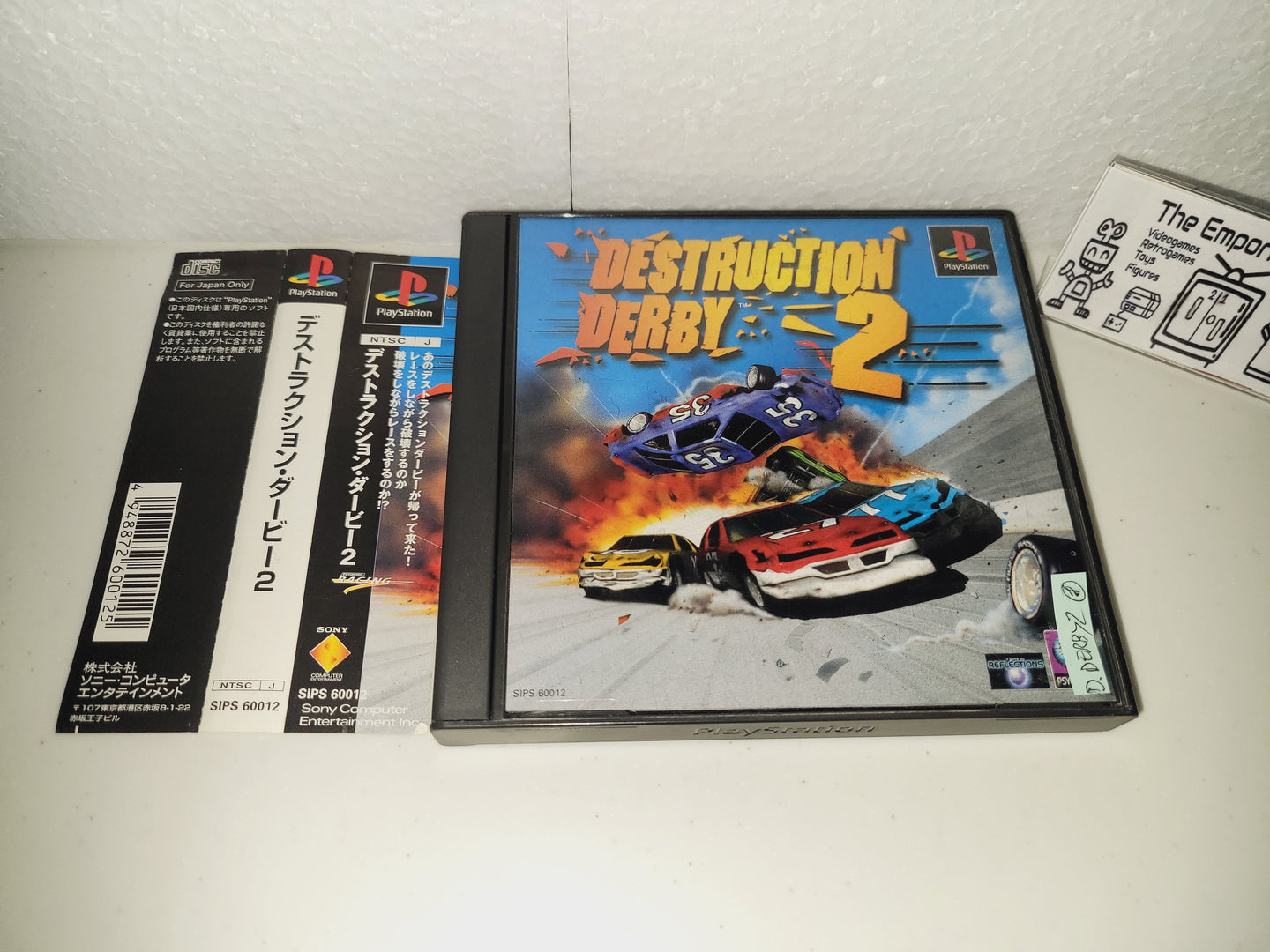 Destruction Derby 2 - Sony PS1 Playstation