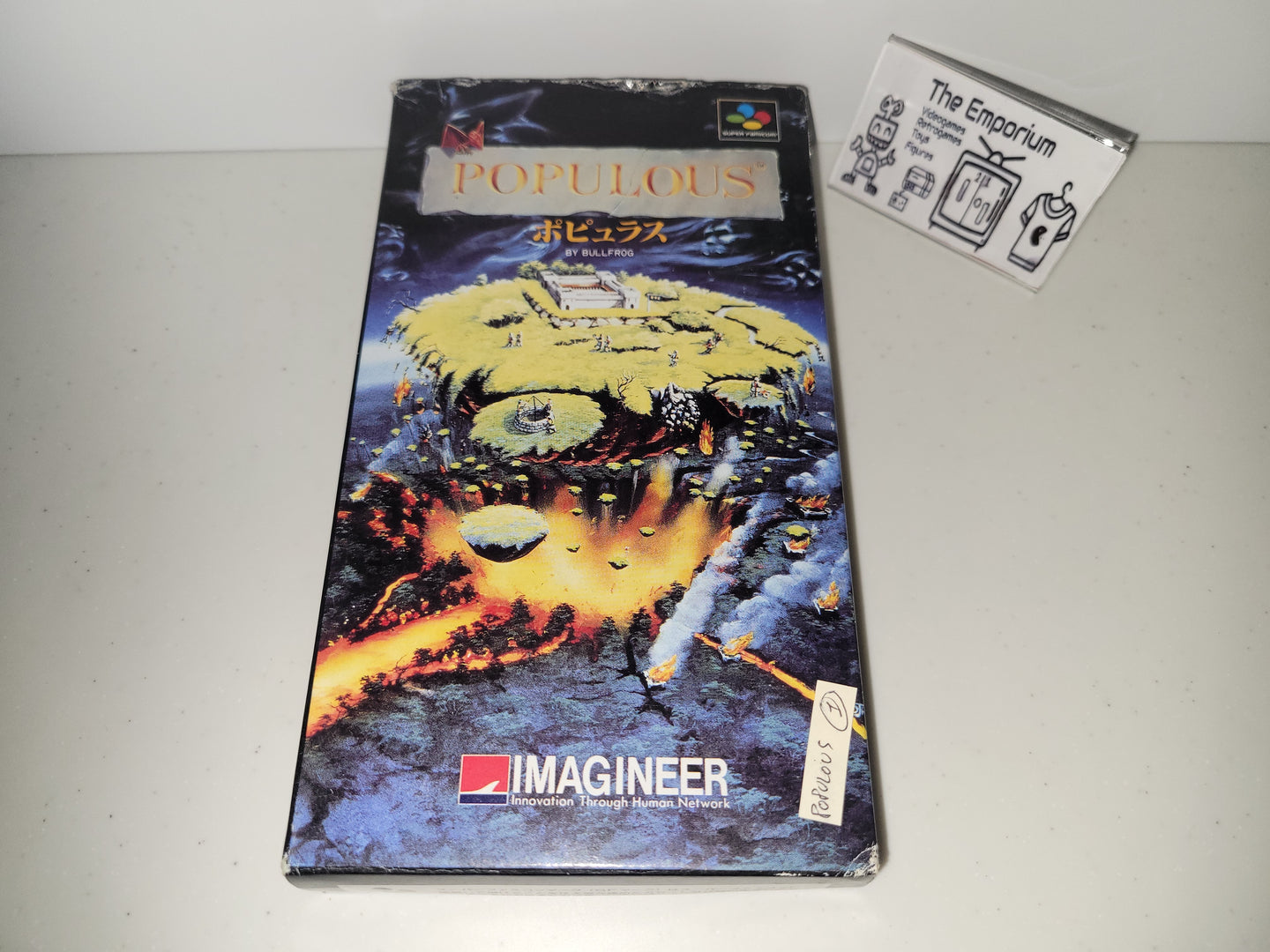 Populous - Nintendo Sfc Super Famicom