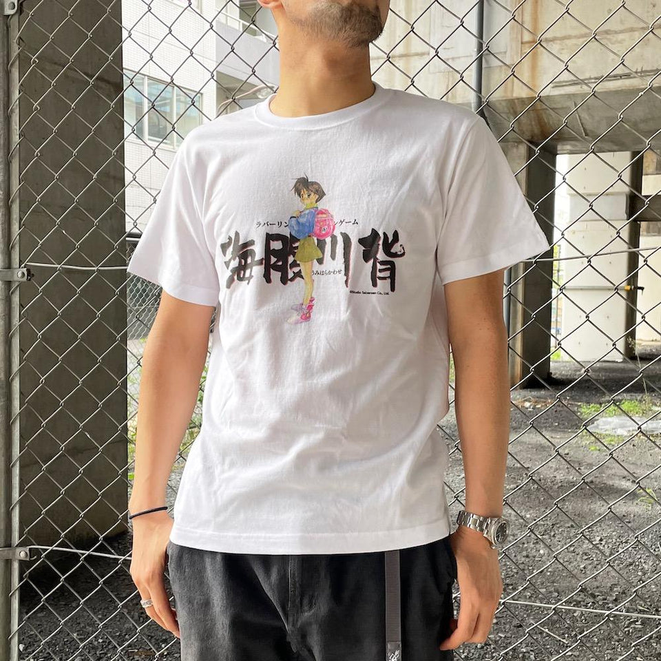 Umihara Kawase T-shirt -White- XL Size - clothing shirts apparel