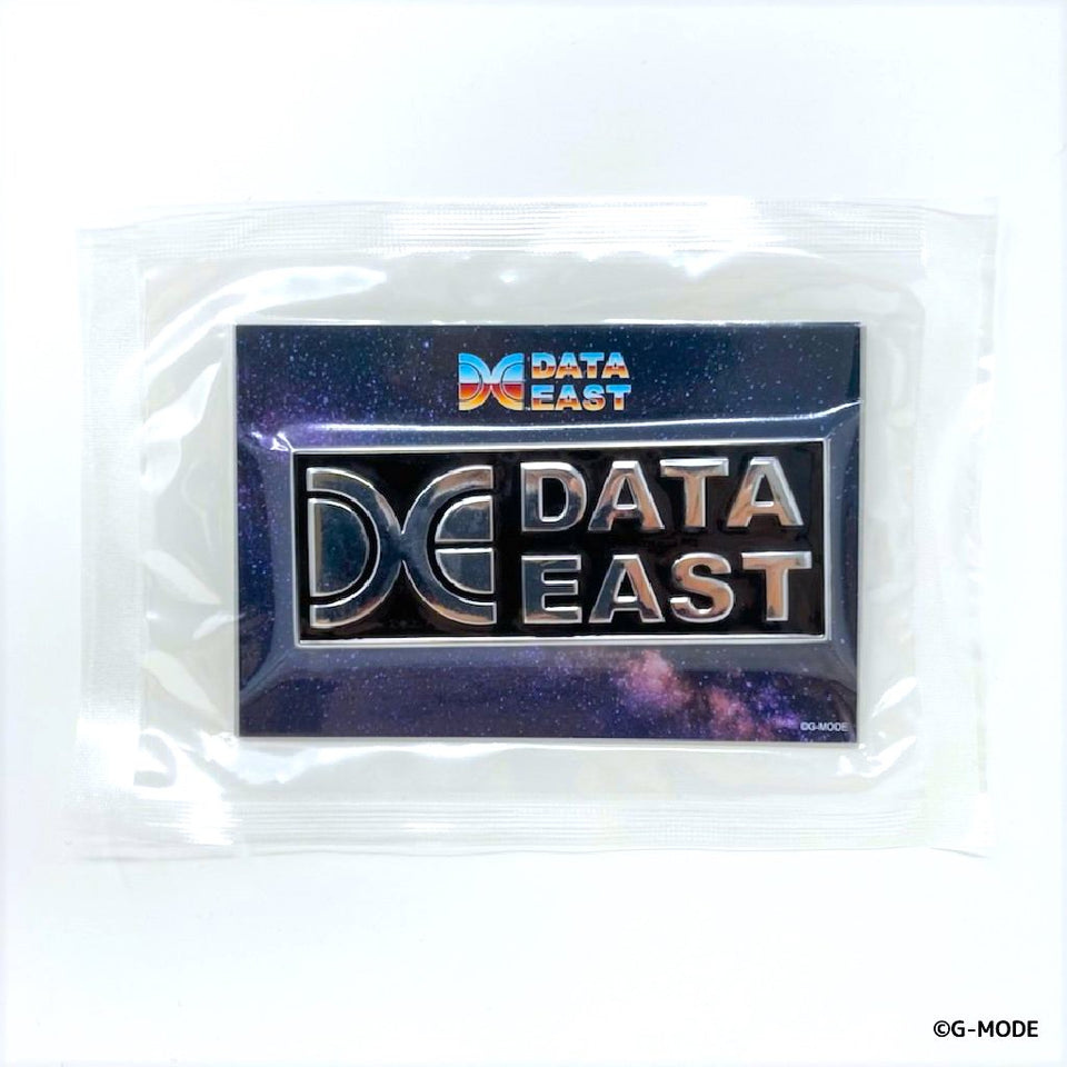Data East Silver Logo Sticker - toy action figure gadgets