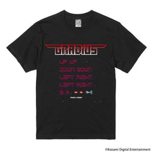 Load image into Gallery viewer, Gradius T-shirt -Black- XL Size - clothing shirts apparel
