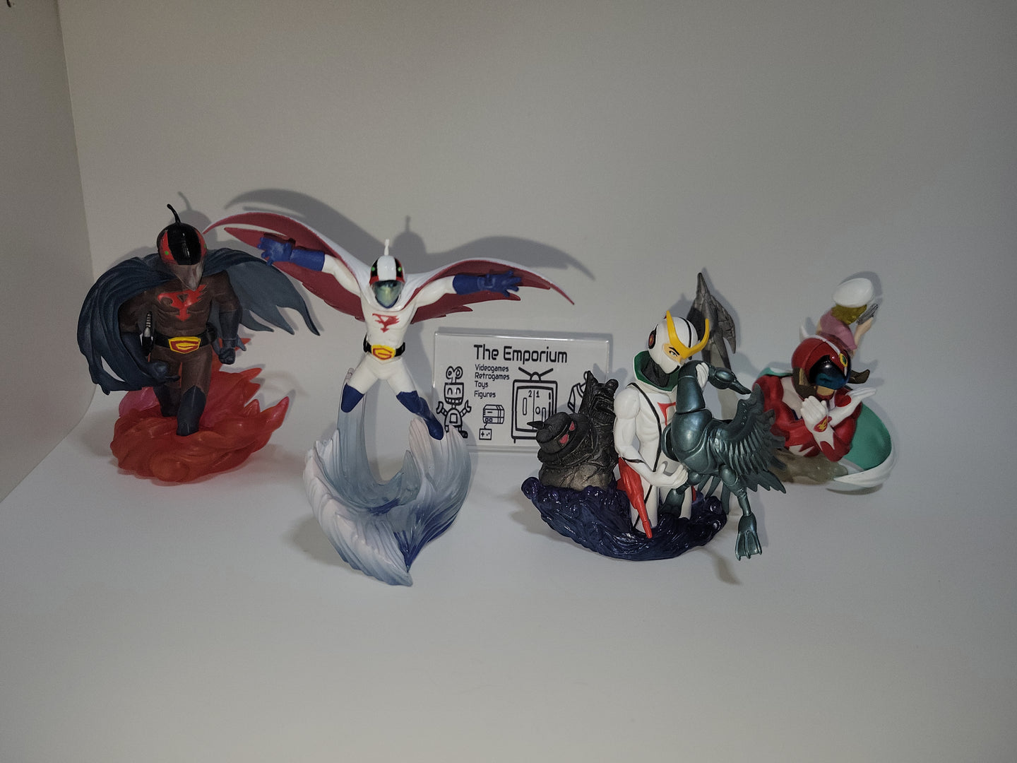 Tatsunoko Gashapon (set of 4) - toy action figure gadgets