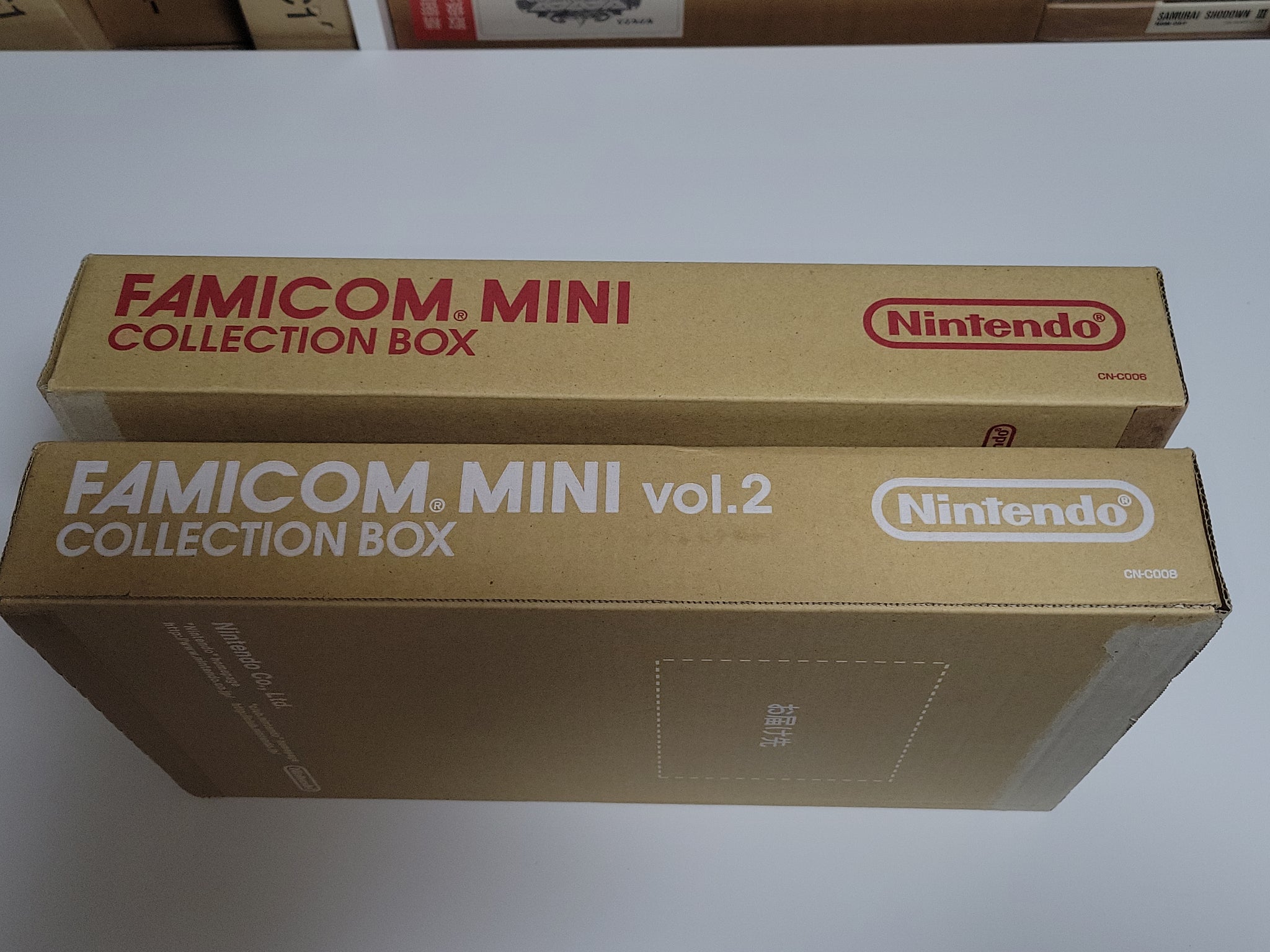 Famicom Mini Collection Box vol.1 & 2 - Nintendo GBA GameBoy