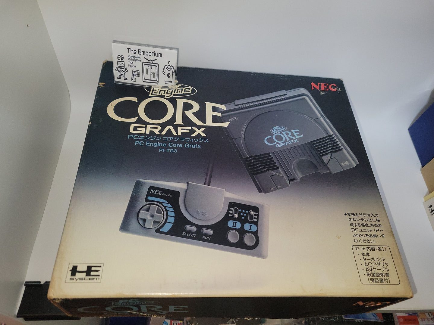 Pc Engine CoreGrafx Console - Nec Pce PcEngine