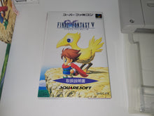 Load image into Gallery viewer, Final Fantasy V - Nintendo Sfc Super Famicom
