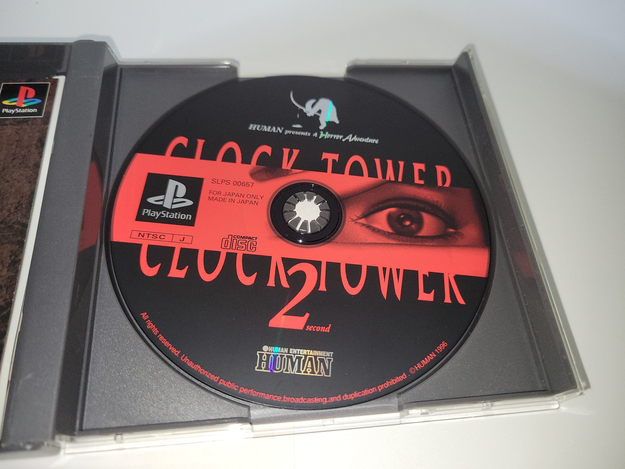 Clock Tower PS1 COMPLET Pal FR Clock Tower PS1 COMPLET Pal FR