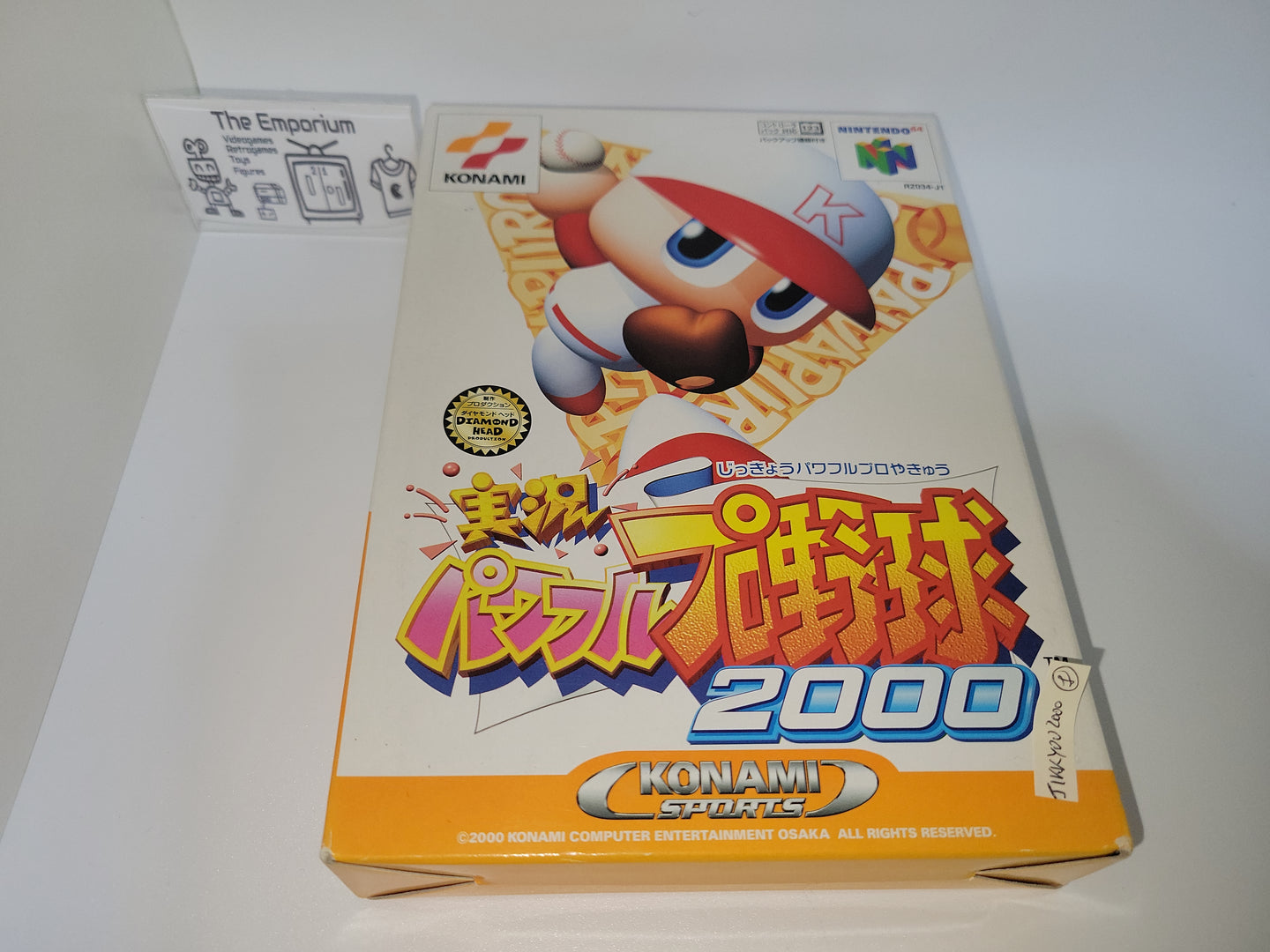 Jikkyou Powerful Pro Baseball 2000 - Nintendo64 N64 Nintendo 64