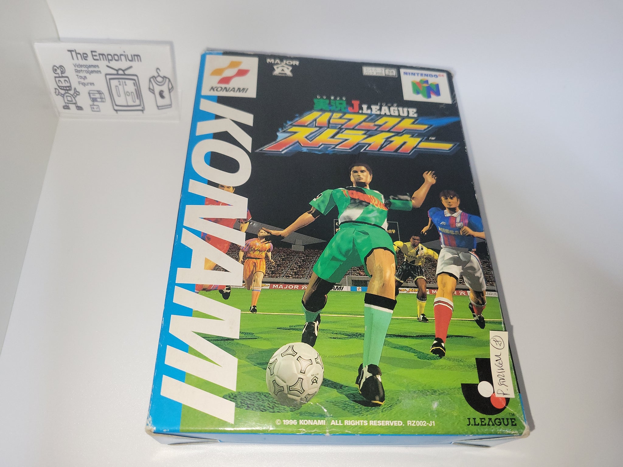 J. League Perfect Striker - Nintendo64 N64 Nintendo 64 – The