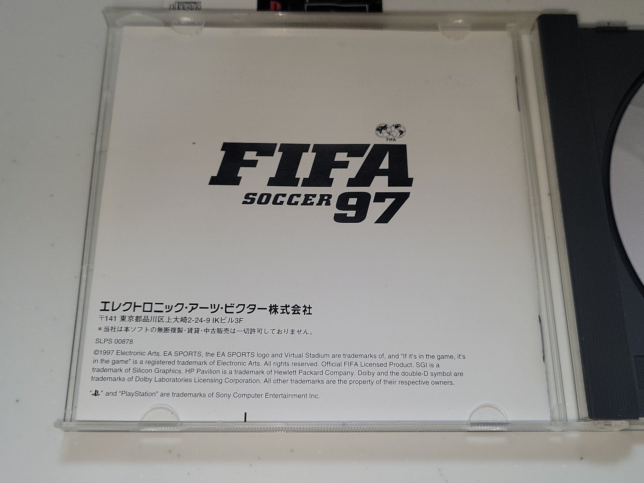 Fifa Soccer 97 - Sony PS1 Playstation – The Emporium RetroGames