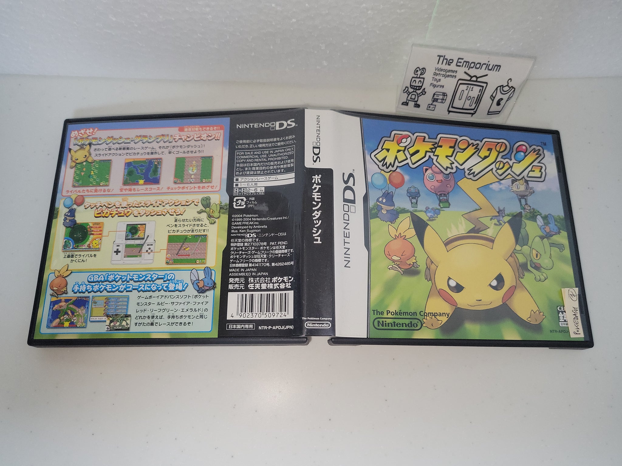 Pokémon Dash Nintendo Ds NDS – The Emporium RetroGames and Toys