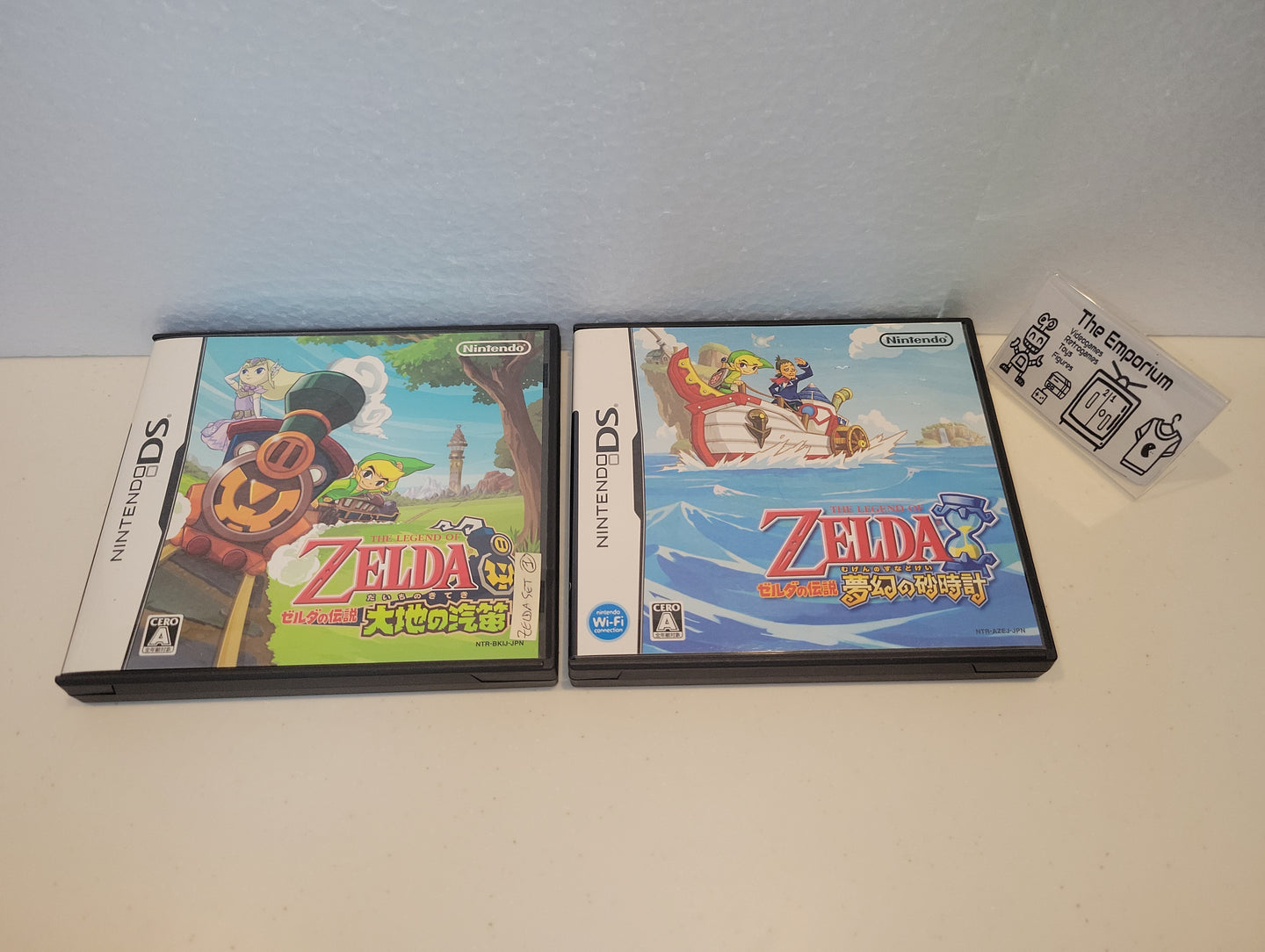 The Legend of Zelda: Phantom Hourglass

+ The Legend of Zelda: Spirit Tracks - Nintendo Ds NDS