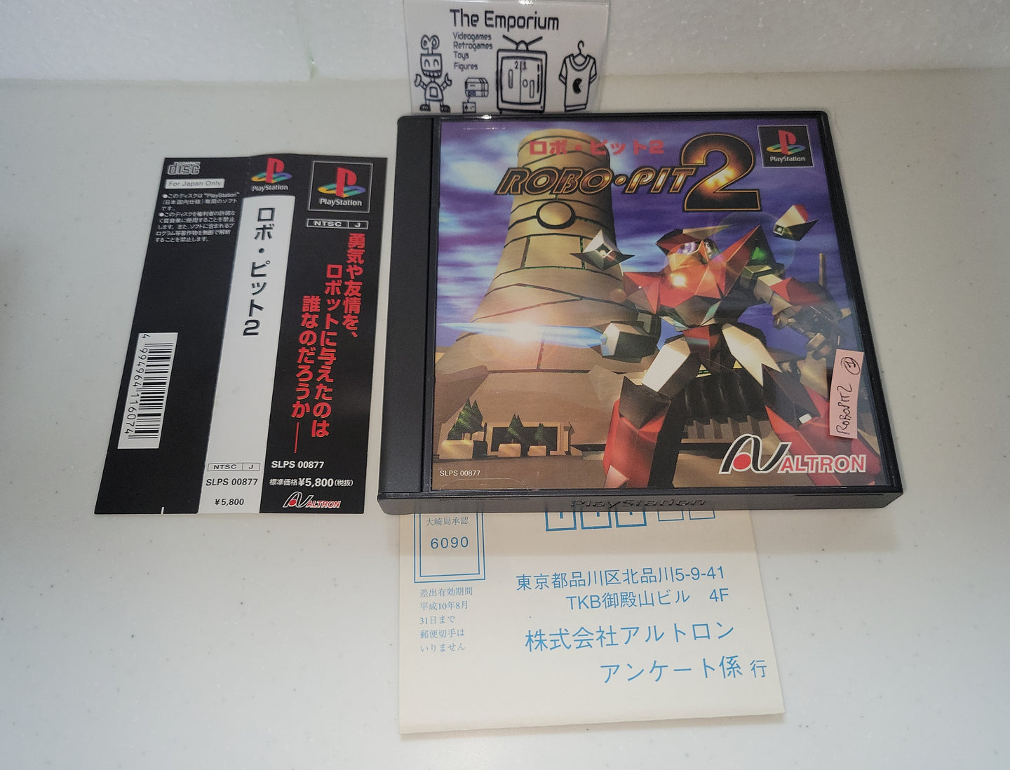 Robo-Pit 2 - Sony PS1 Playstation