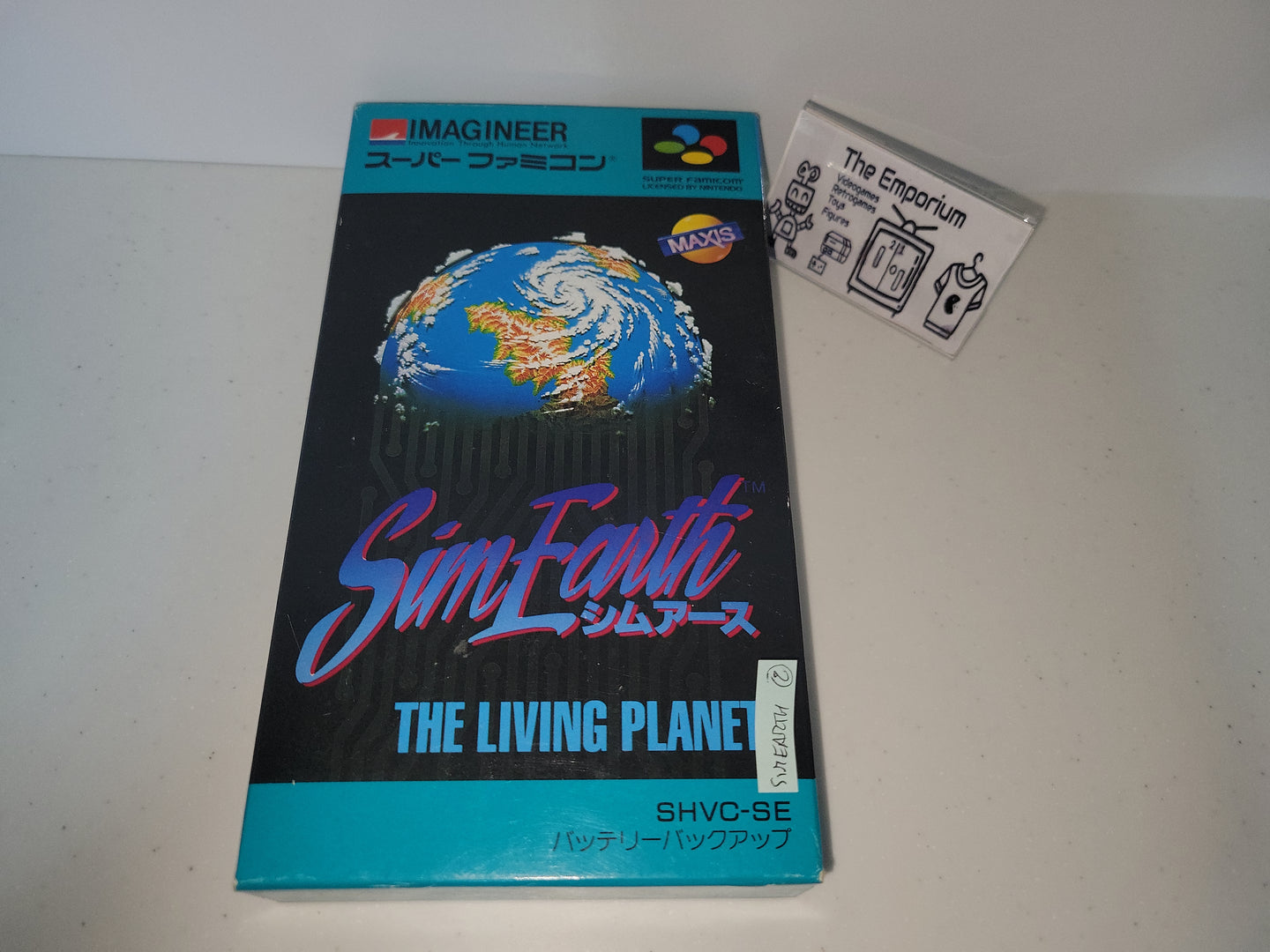 SimEarth: The Living Planet - Nintendo Sfc Super Famicom