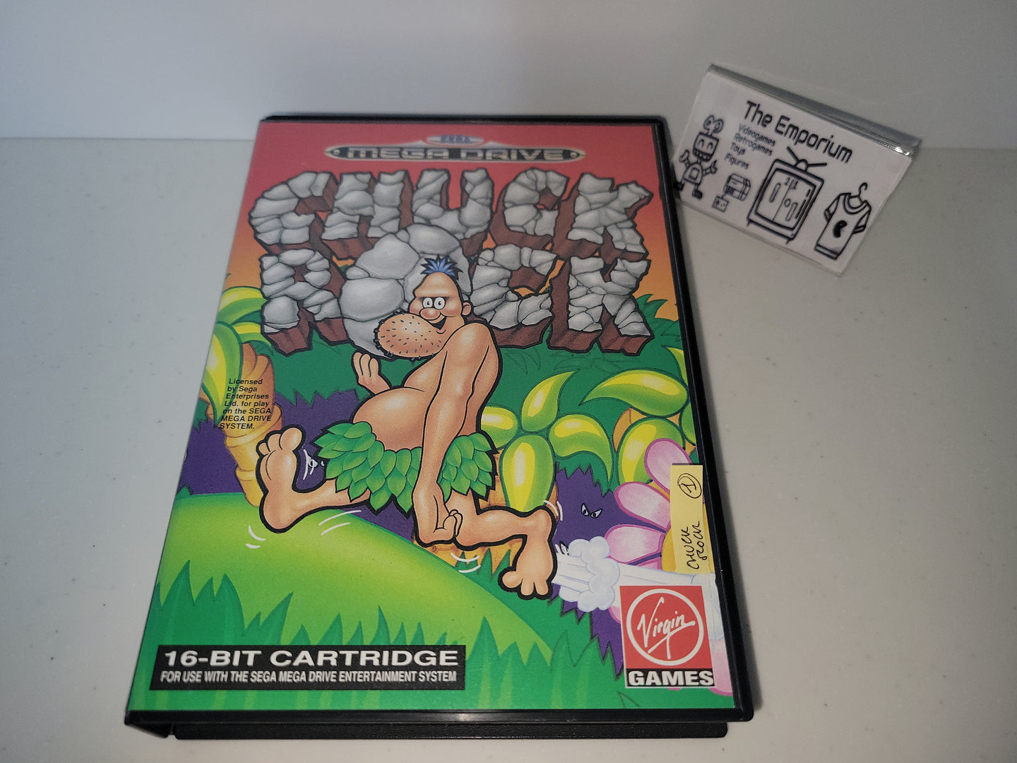 Chuck Rock - Sega MD MegaDrive