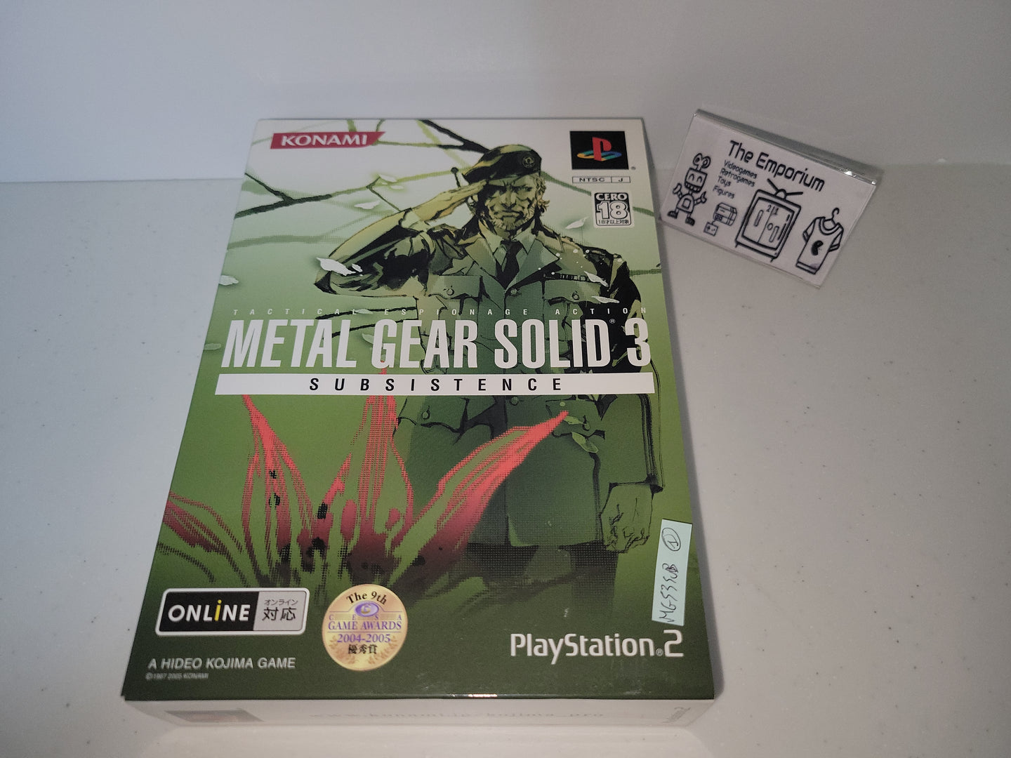Metal Gear Solid 3 Subsistence [First Print Limited Edition] - Sony playstation 2