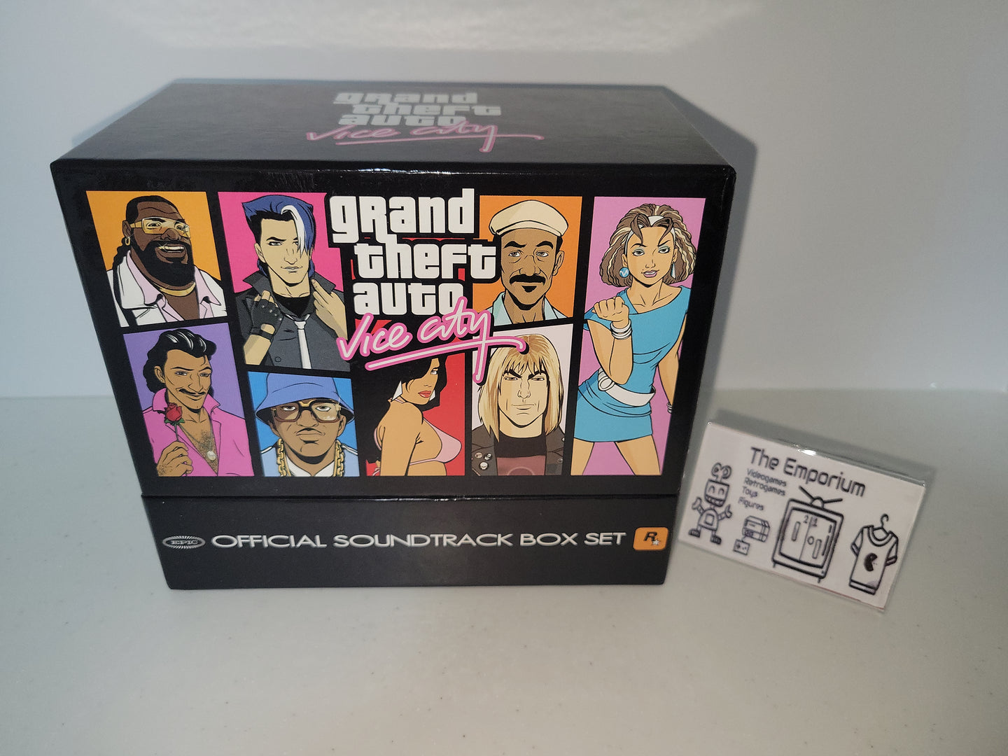 Grand Theft Auto: Vice City Box Set Original Soundtrack CD - Music cd soundtrack