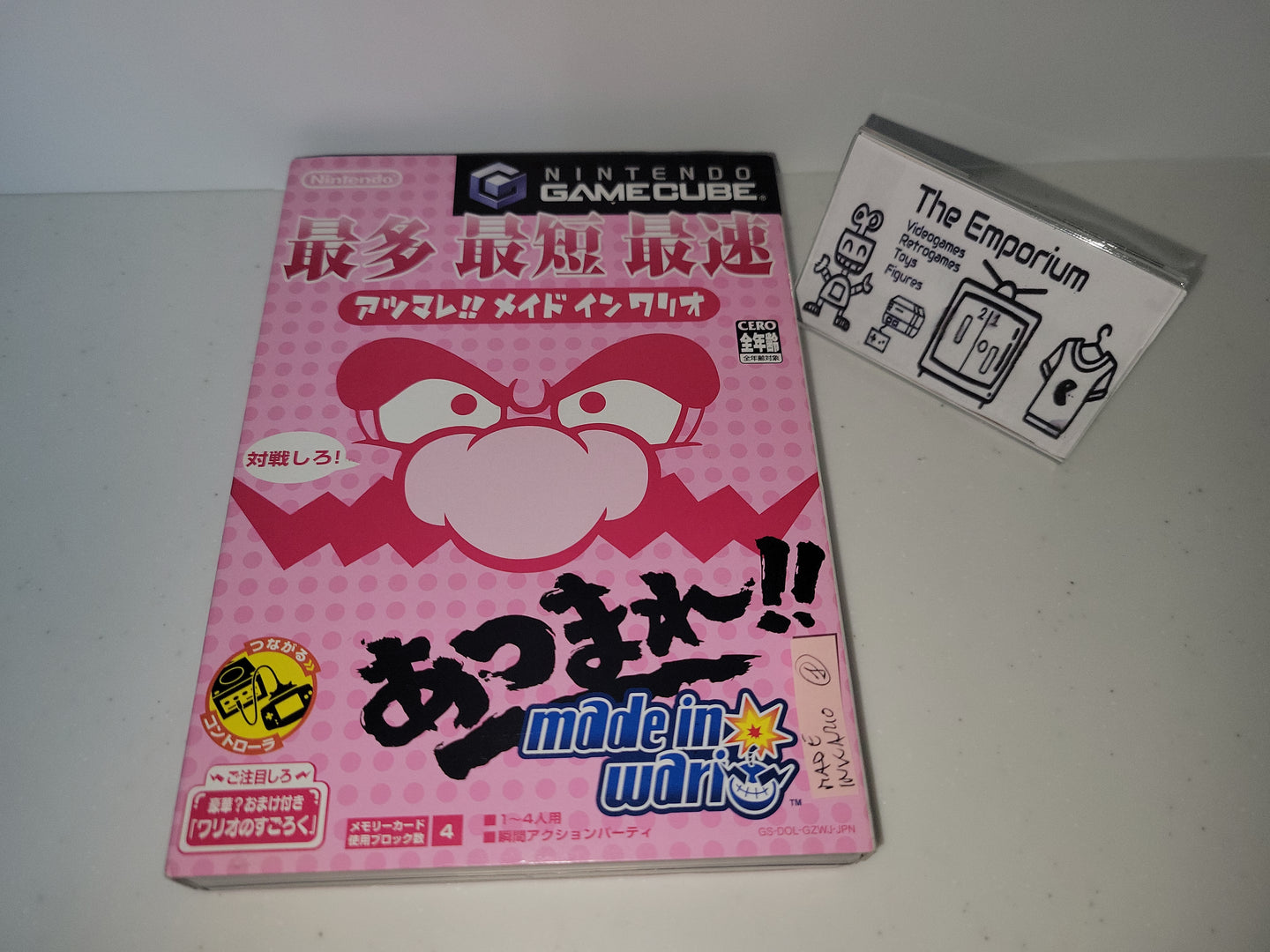 Atsumare!! Made in Wario - Nintendo GameCube GC NGC