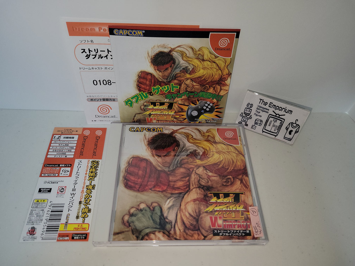 Street Fighter III: W Impact
- Sega dc Dreamcast