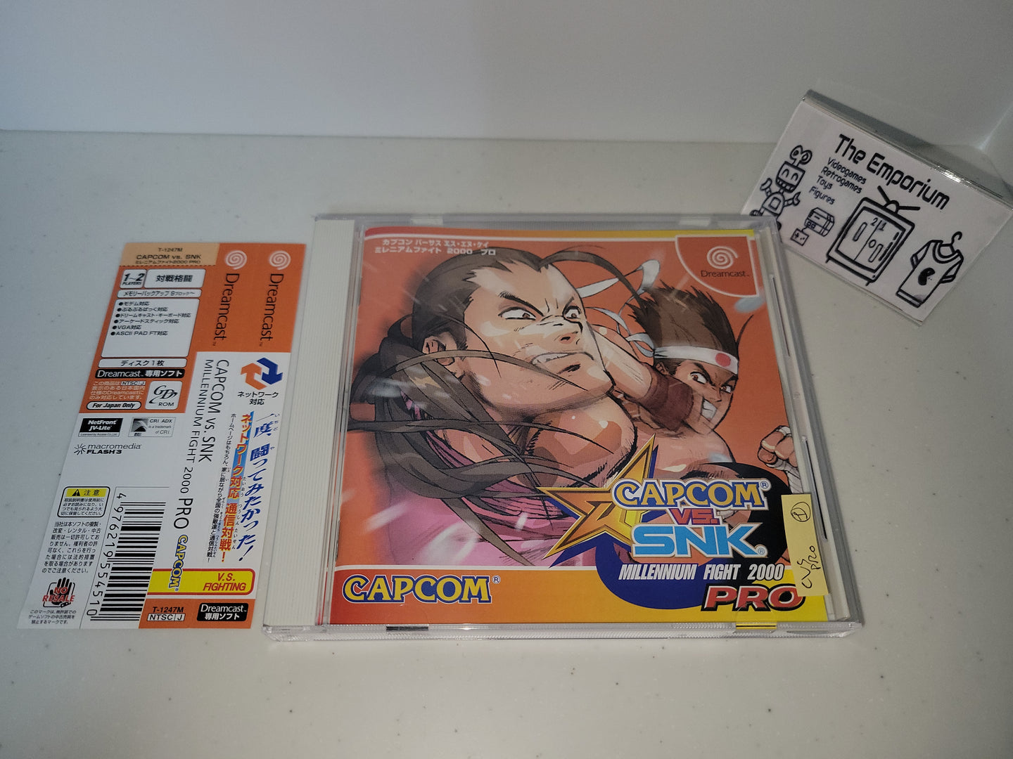 Capcom vs Snk PRO - Sega dc Dreamcast
