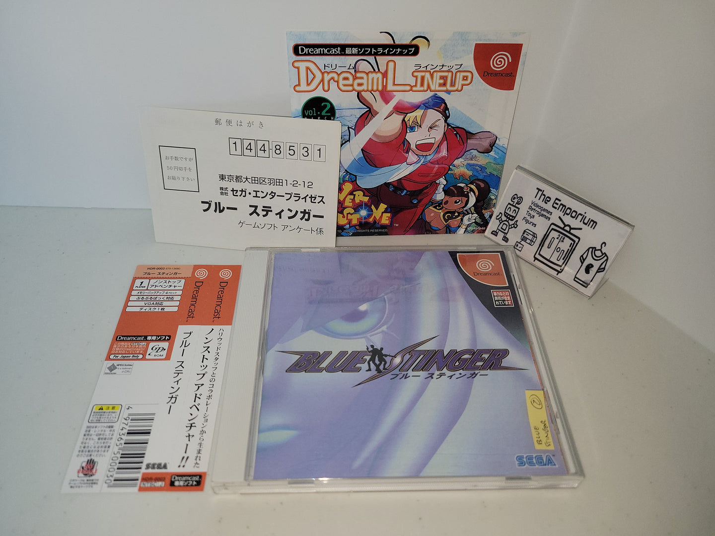 dave Blue Stinger - Sega dc Dreamcast
