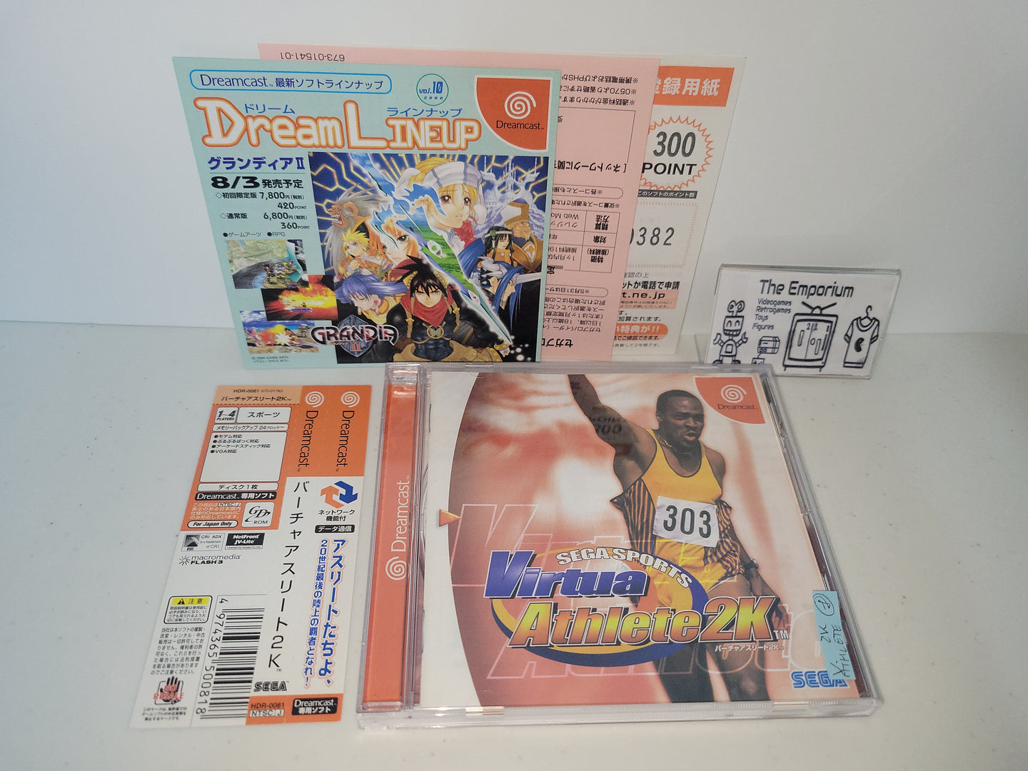 gian - Virtua Athlete 2K  - Sega dc Dreamcast