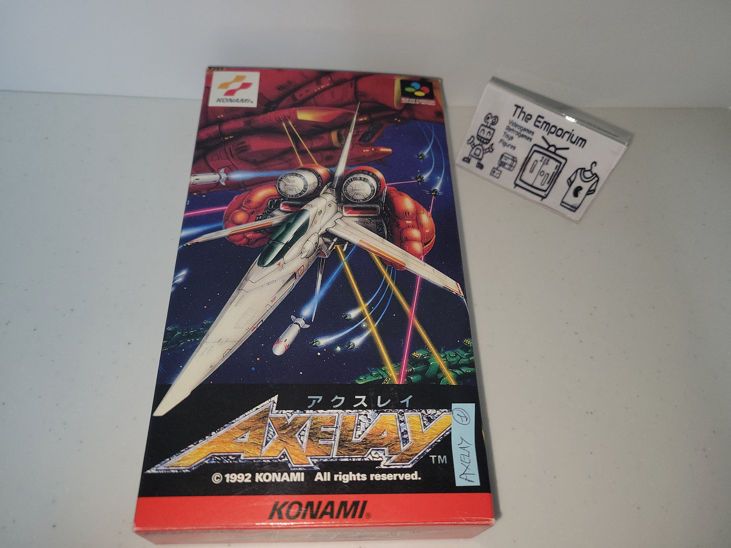 Axelay - Nintendo Sfc Super Famicom