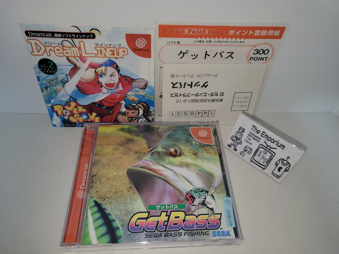 Get Bass: Sega Bass Fishing - Sega dc Dreamcast