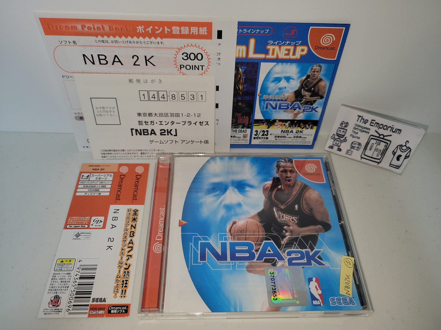 NBA 2K - Sega dc Dreamcast