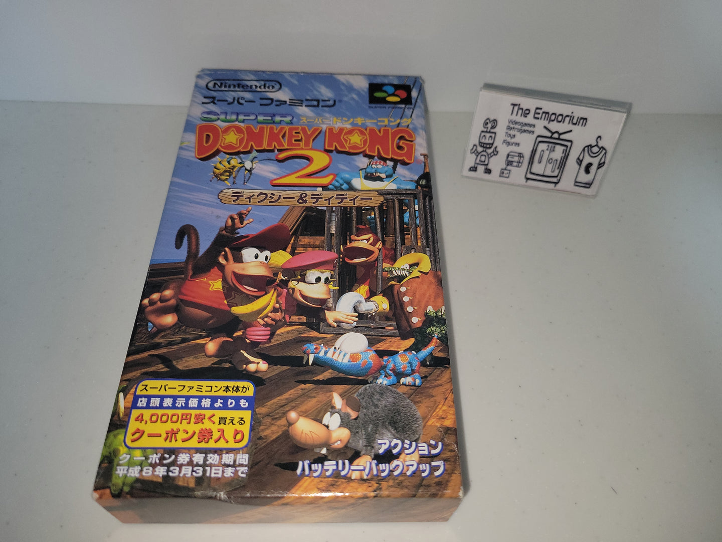 C. Cap. - Super Donkey Kong 2: Dixie & Diddy - Nintendo Sfc Super Famicom