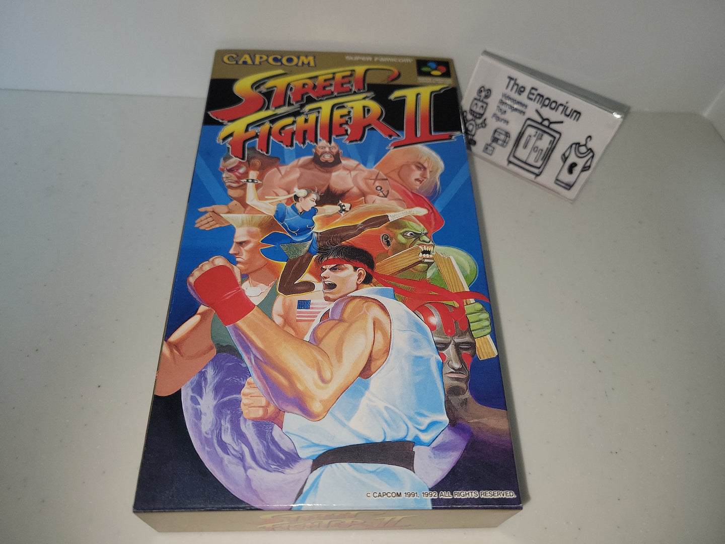 C. Cap. - Street Fighter II: The World Warrior - Nintendo Sfc Super Famicom