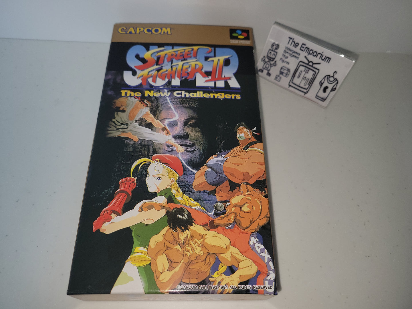 C. Cap. - Super Street Fighter 2 - Nintendo Sfc Super Famicom