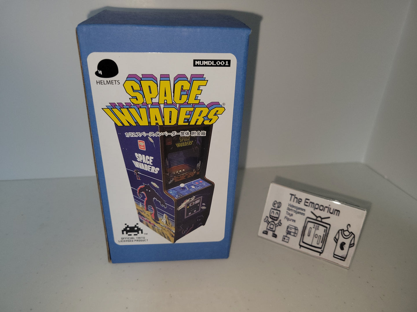 New Taito 1/12 Space Invader Case Saving Box Piggy Bank - toy action figure gadgets
