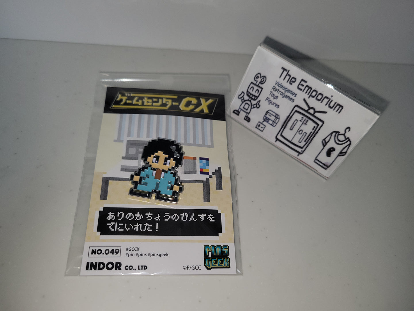 Game Center CX Manager Arino Dot Pins - toy action figure gadgets