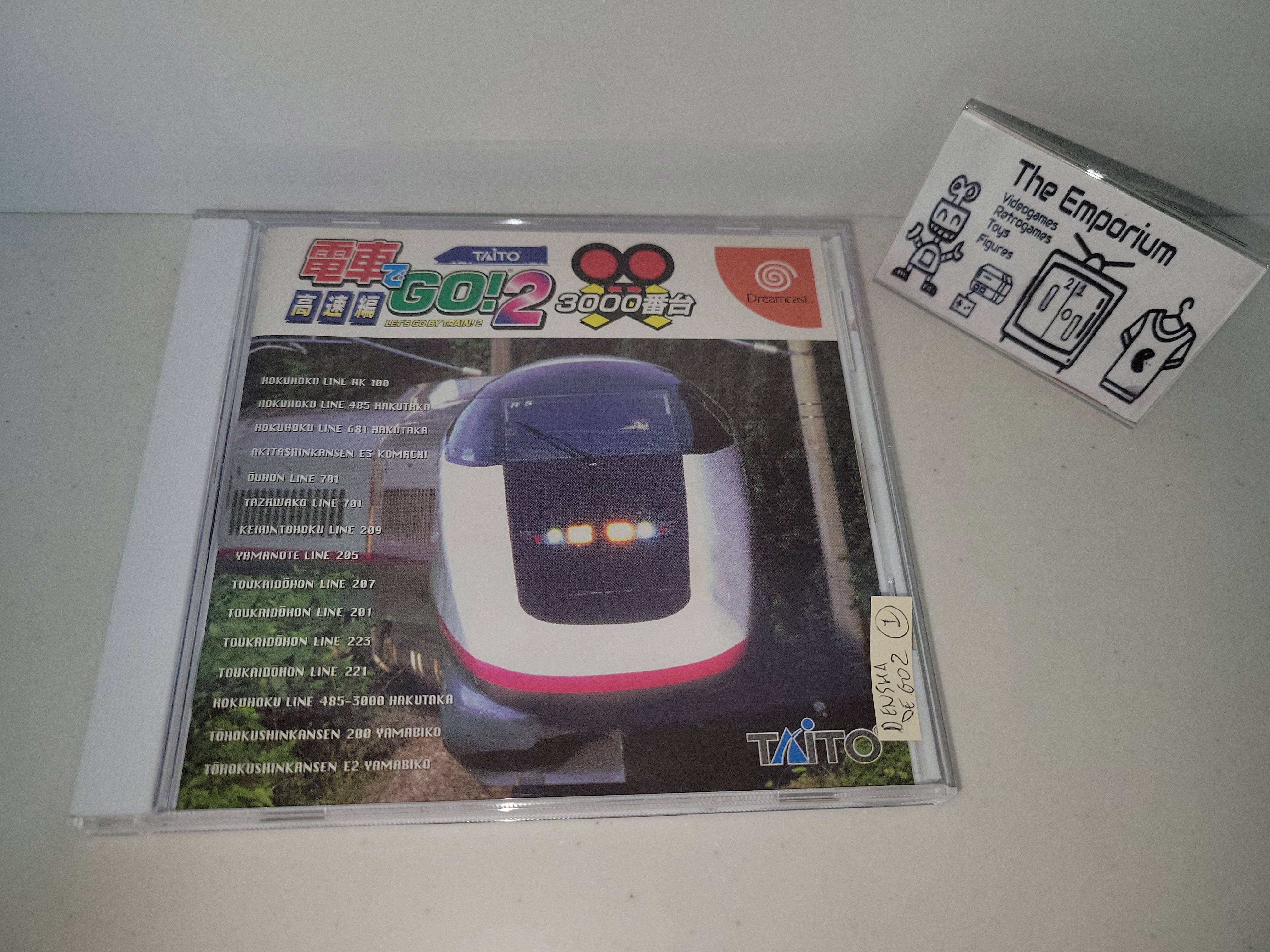 Sega Dreamcast Densha de Go 2 high speed Ver DC Taito Game From Japan 4964808700059 Sega Dreamcast Densha de Go 2 high speed Ver DC Taito Game From Japan 4964808700059