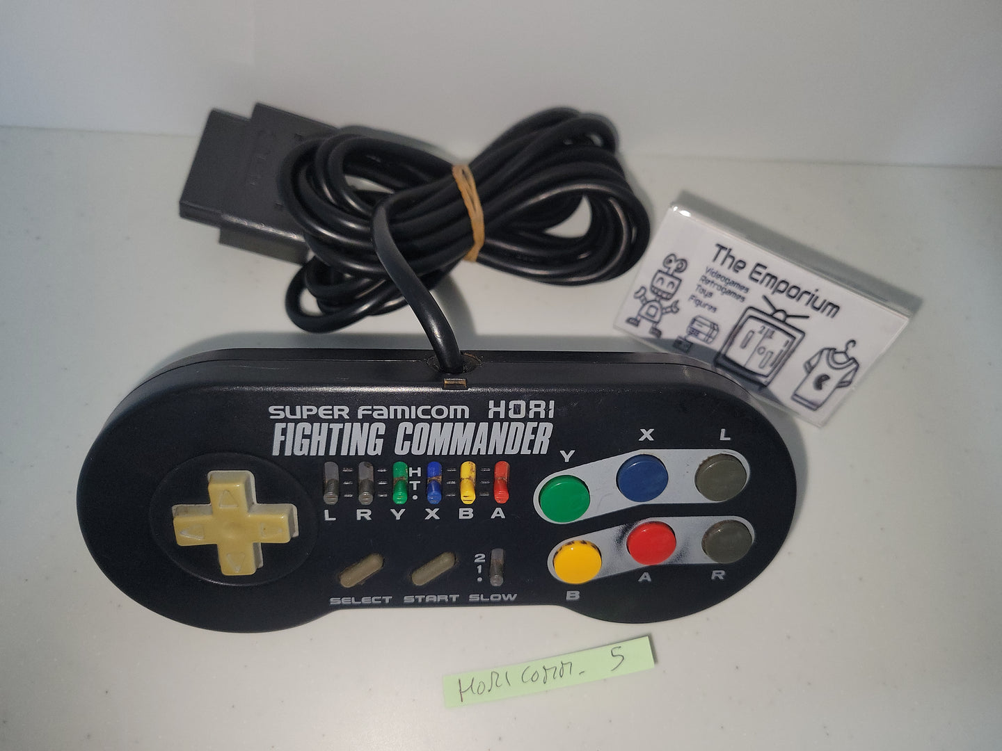 Hori fighting commander control pad sfc - nintendo super  famicom sfc japan