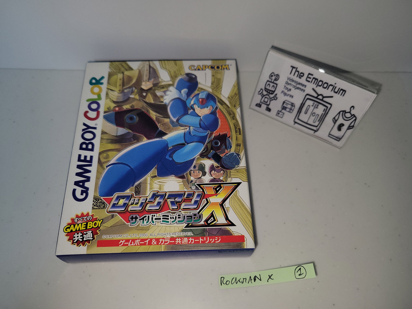 max - RockMan X: Cyber Mission - Nintendo GB GameBoy