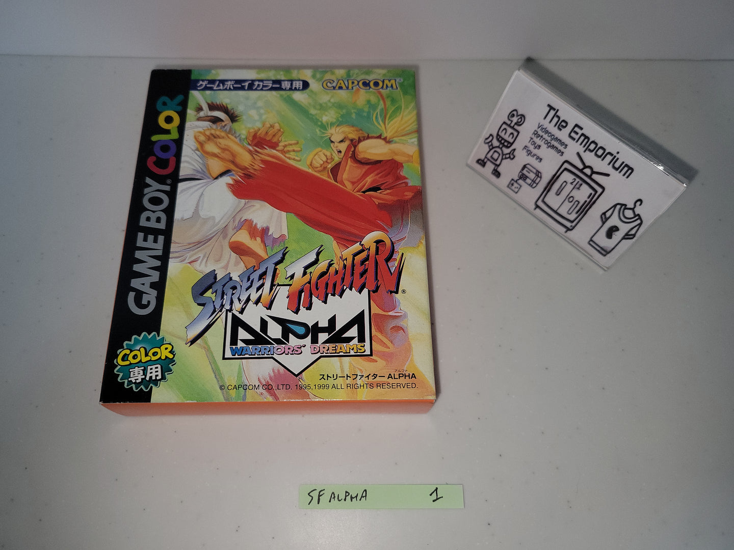 Street Fighter Alpha - Nintendo GB GameBoy
