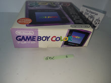 Load image into Gallery viewer, Game Boy Color (Clear Purple) - Nintendo GB GameBoy

