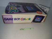 Load image into Gallery viewer, Game Boy Color (Clear Purple) - Nintendo GB GameBoy
