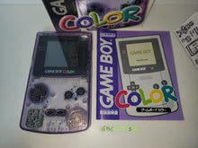 Load image into Gallery viewer, Game Boy Color (Clear Purple) - Nintendo GB GameBoy
