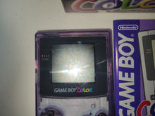 Load image into Gallery viewer, Game Boy Color (Clear Purple) - Nintendo GB GameBoy
