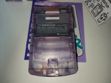 Load image into Gallery viewer, Game Boy Color (Clear Purple) - Nintendo GB GameBoy
