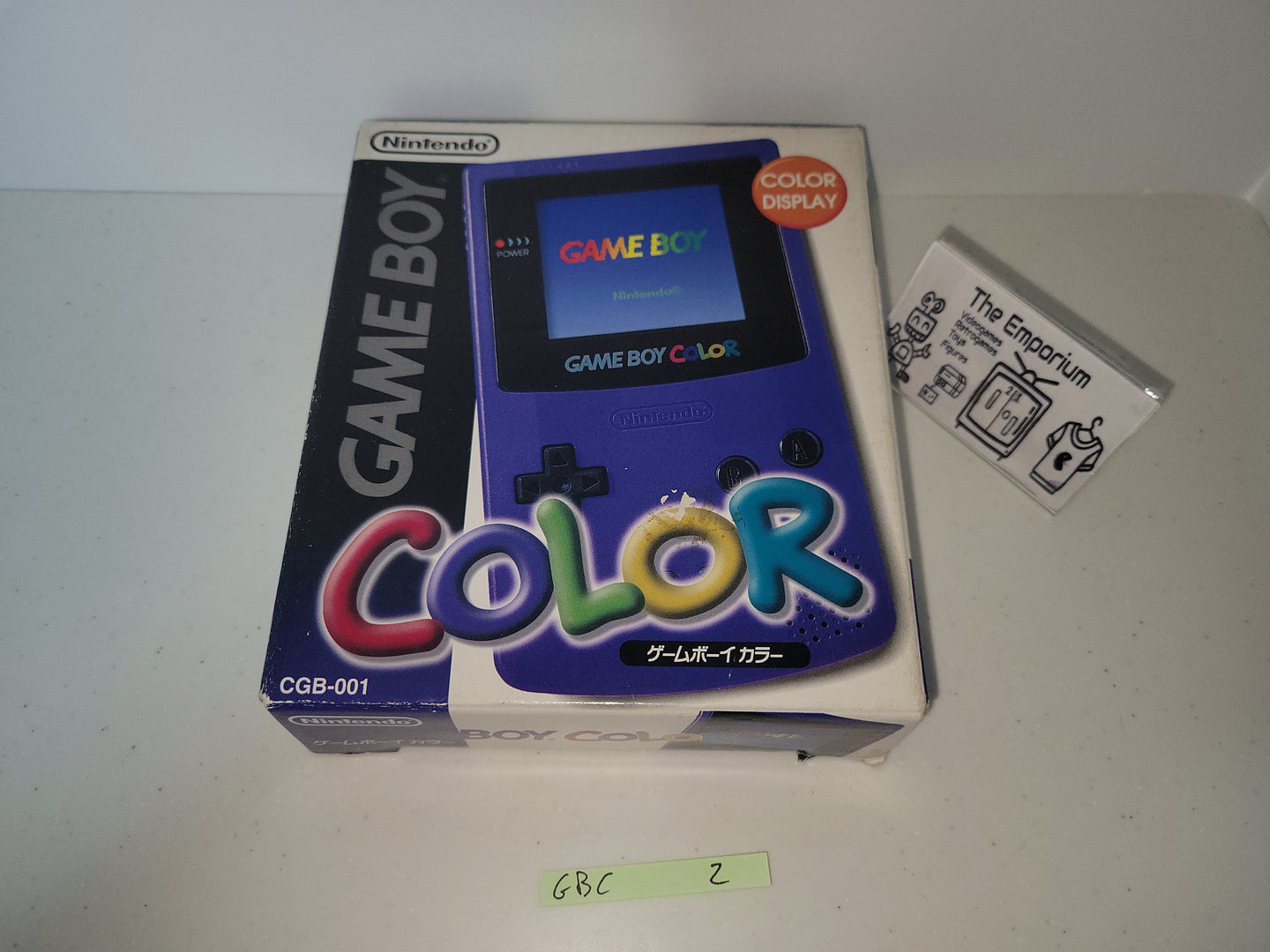 Game Boy Color (Purple) - Nintendo GB GameBoy