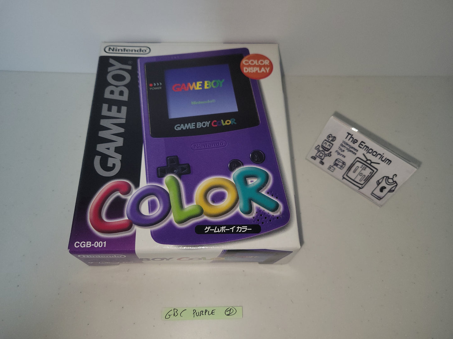 Game Boy Color (Purple) - Nintendo GB GameBoy
