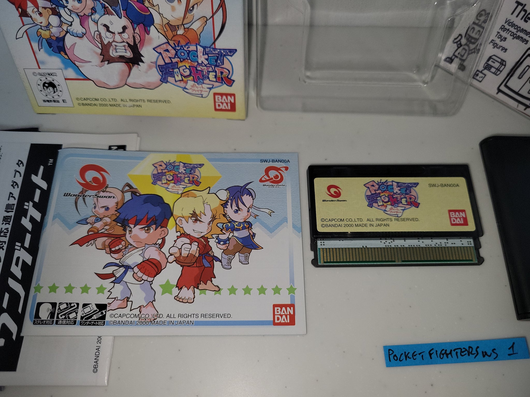 Pocket Fighter - Bandai Ws WonderSwan – The Emporium