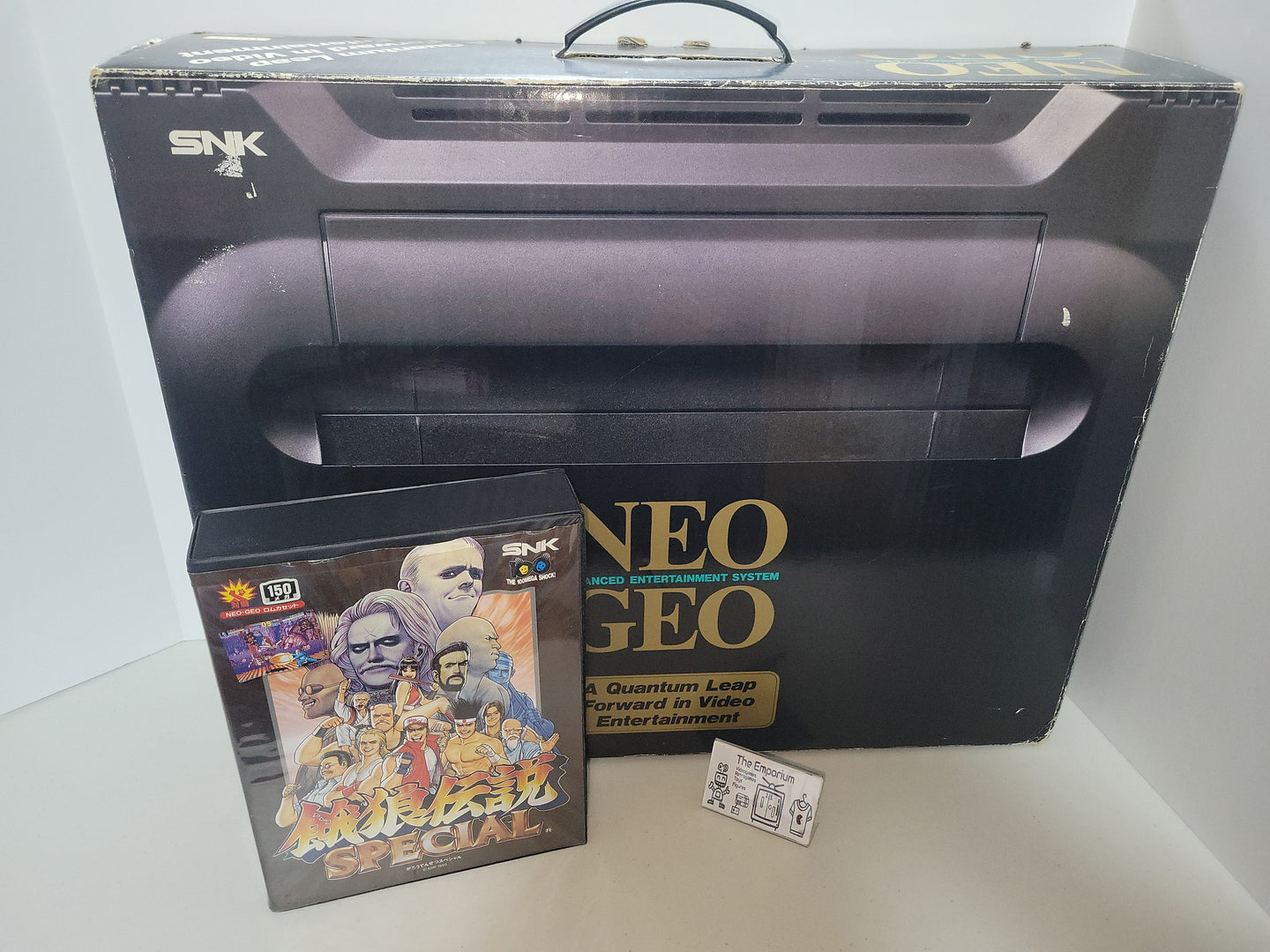 SNK NeoGeo AES Console + Fatal Fury Special - Snk Neogeo AES NG